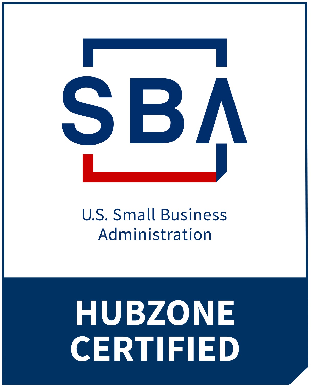 SBA U.S. Small Business Administration HubZone Certified